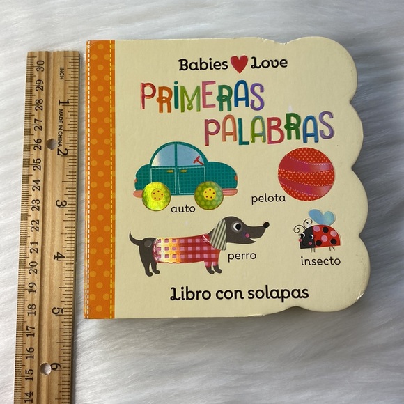 Lift the Flaps Baby Board Books in Spanish Primeras Palabras & Vehiculos - Picture 6 of 15